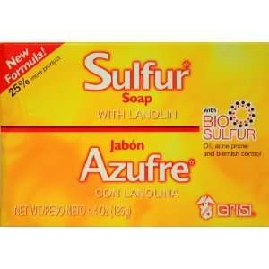  Grisi Sulfur Soap with Lanolin 4.4 oz (125g) Beauty