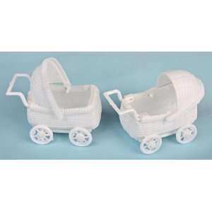  Mini Baby Buggies for Baby Shower Favors, Cake Decorations & Baby 