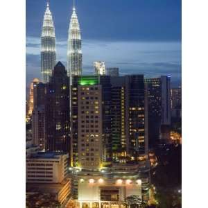  Petronas Towers, Kuala Lumpur, Malaysia, Southeast Asia 