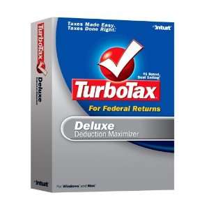  TurboTax Deluxe Tax Year 2006 without State Tax Software