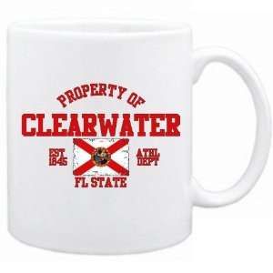  New  Property Of Clearwater / Athl Dept  Florida Mug Usa 