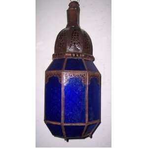   Lantern Blue By Treasure Of Morocco 
