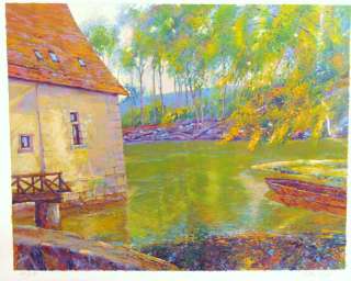 Anton SIPOS Monet Style Impressionistic Ltd Ed ART SALE  