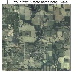    Aerial Photography Map of Valier, Illinois 2011 IL 