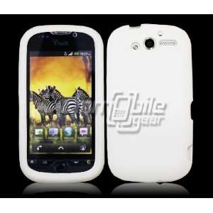   WHITE SOFT SILICONE SKIN CASE for TMOBILE MYTOUCH 4G 