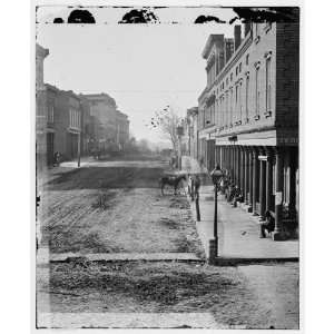  Civil War Reprint Atlanta, Georgia. Street view