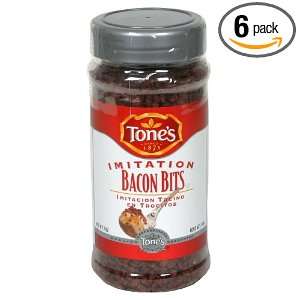Tones Bacon Bits, 7 Ounce (Pack of 6) Grocery & Gourmet Food