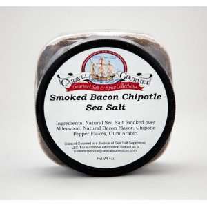 Smoked Bacon Chipotle Sea Salt 4 Oz  Grocery & Gourmet 