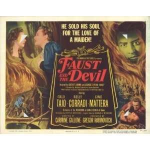  Faust and the Devil   Movie Poster   11 x 17