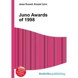 Juno Awards of 1998 Ronald Cohn Jesse Russell Books