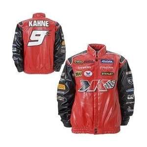   Kahne Faux Leather Replica Jacket Youth (8 20)   KASEY KAHNE Small