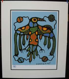 Norval Morrisseau   Sacred Thunderbird Limited Edition Giclee Print 