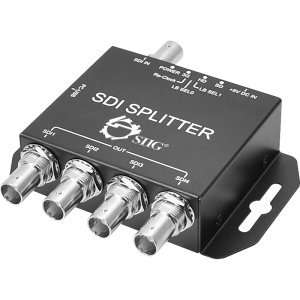    NEW SIIG 1x4 3G SDI Splitter (CE SD0111 S1 )