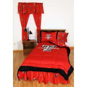  Texas Tech Red Raiders Bed in a Bag   With Team Colored 
