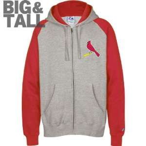   Cardinals Big & Tall Classic Full Zip Raglan Hoodie