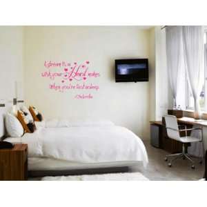   Heart Makes When YouÕre Fast Asleep Vinyl Wall Decal