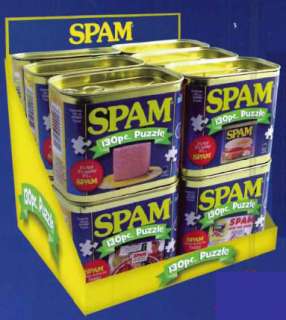 SPAM JIGSAW PUZZLE #2, 130 Pcs, Spam Can Tin Packaging  