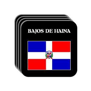 Dominican Republic   BAJOS DE HAINA Set of 4 Mini Mousepad Coasters