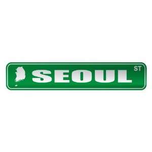   SEOUL ST  STREET SIGN CITY SOUTH KOREA