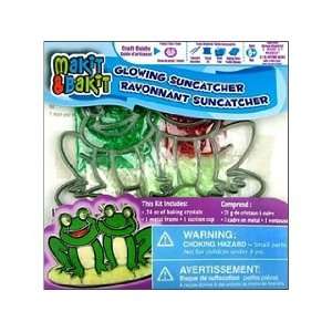  Colorbok Makit & Bakit Suncatcher Kit Glowing Frogs Pet 