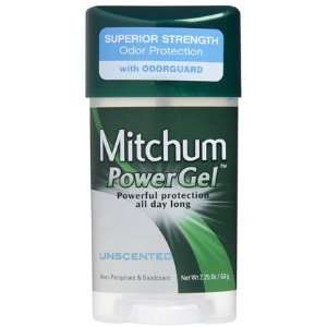 Mitchum Clear Gel Antiperspirant & Deodorant for Men Unscented 2.25 oz 