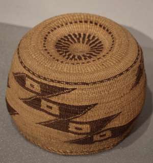 c1930 Klamath Modoc Shasta Geometric Tule Fine Weave California Indian 