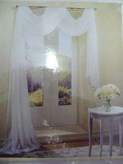 Curtain   Scarf   Eggshell   Erica   51W by 216 L  