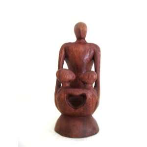  Mother and Children Statue Bali Art Abstract   8 