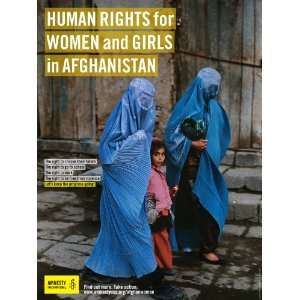   Human Rights for Women & Girls in Afghanistan   B