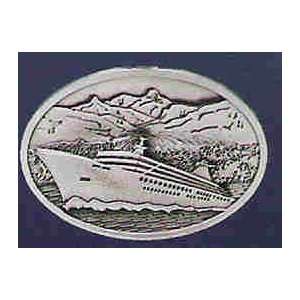  Cruise Ship Pewter Ornament