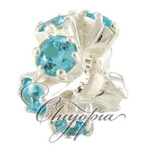   CZ Spinner Chiyopia Pandora Chamilia Troll Compatible Beads Jewelry
