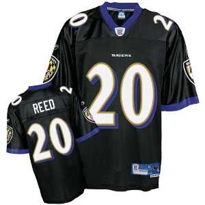  Reebok Baltimore Ravens Ed Reed Premier Alternate Jersey 