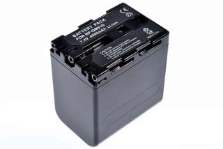 New Battery for sony NP FM90 NP QM91 NPFM90 DCR TRV840  