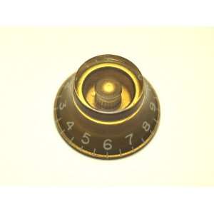   MIJ Hut/UFO/Bell Knobs for Metric Guitars  Gold  Musical Instruments