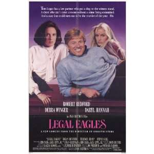  Legal Eagles 1986 Original Folded Movie Poster Approx. 27 