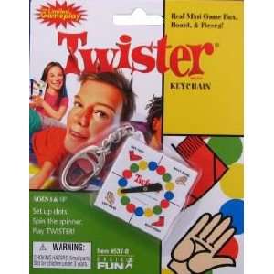  Twister Game Key Chain by by Basic Fun Toys & Games