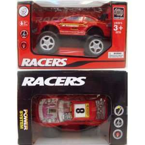  Racing Monster Car   Red (Available in Blue & Gray Color 