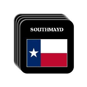 US State Flag   SOUTHMAYD, Texas (TX) Set of 4 Mini Mousepad Coasters
