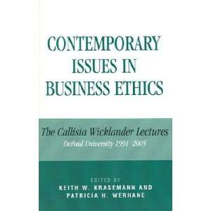   Ethics Keith W. (EDT)/ Werhane, Patricia Hogue (EDT) Krasemann Books