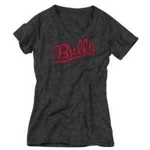  Womens Chicago Bulls Originals Script Collection Tri Blend 