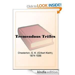 Start reading Tremendous Trifles 