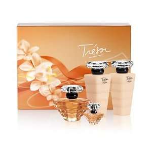  Tresor By Lancome Gift Set 4 Pcs for Women Include 3.4 Oz 