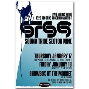 Sound Tribe Sector 9 Poster   BL Concert Flyer