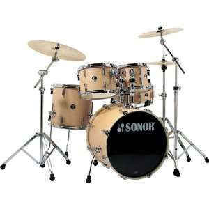  Sonor Force 1007 Studio 1 5 Piece Drum Set in Black 