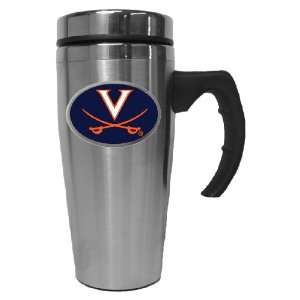  Virginia Cavaliers Team Logo Contemporary Travel Mug 