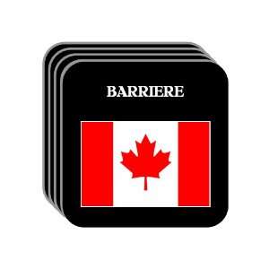  Canada   BARRIERE Set of 4 Mini Mousepad Coasters 