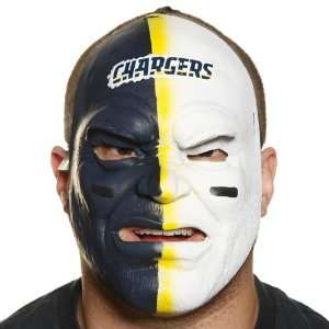  NFL San Diego Chargers Navy White Fan Face Mask Sports 