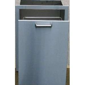   Kitchen Stainless Steel Trash Roll Out Drawer Patio, Lawn & Garden