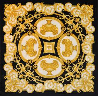 Versace Medusa Lion Velvet Fabric Panel Throw   54  