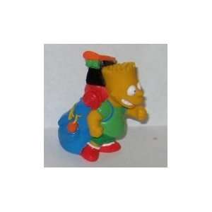  1990 Burger King Kids Club Toy The Simpsons # Bart Simpson 